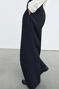 WIDE PLEATED PANTS ZW COLLECTION