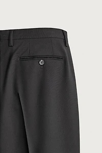 100% WOOL SUIT PANTS
