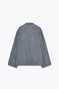 TIED LINEN JACKET ZW COLLECTION