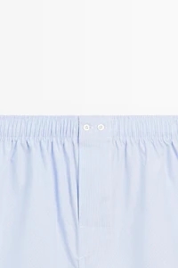 100% cotton micro-striped boxers