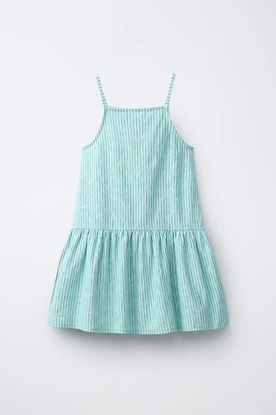 STRIPED PRINT DRESS