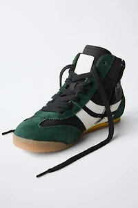 BOXING HIGH-TOP SNEAKERS