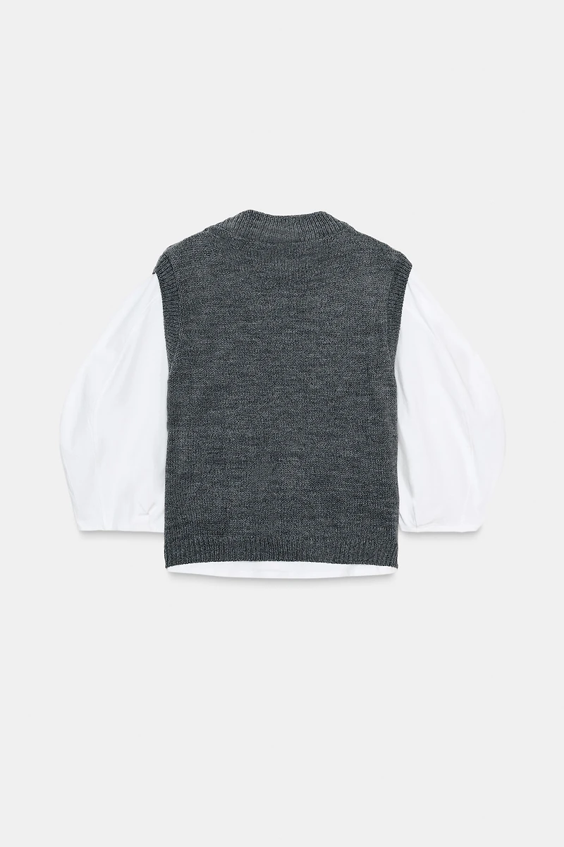COMBINATION VEST T-SHIRT
