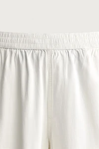 PANTALON COUPE DÉCONTRACTÉE À CHEVRONS