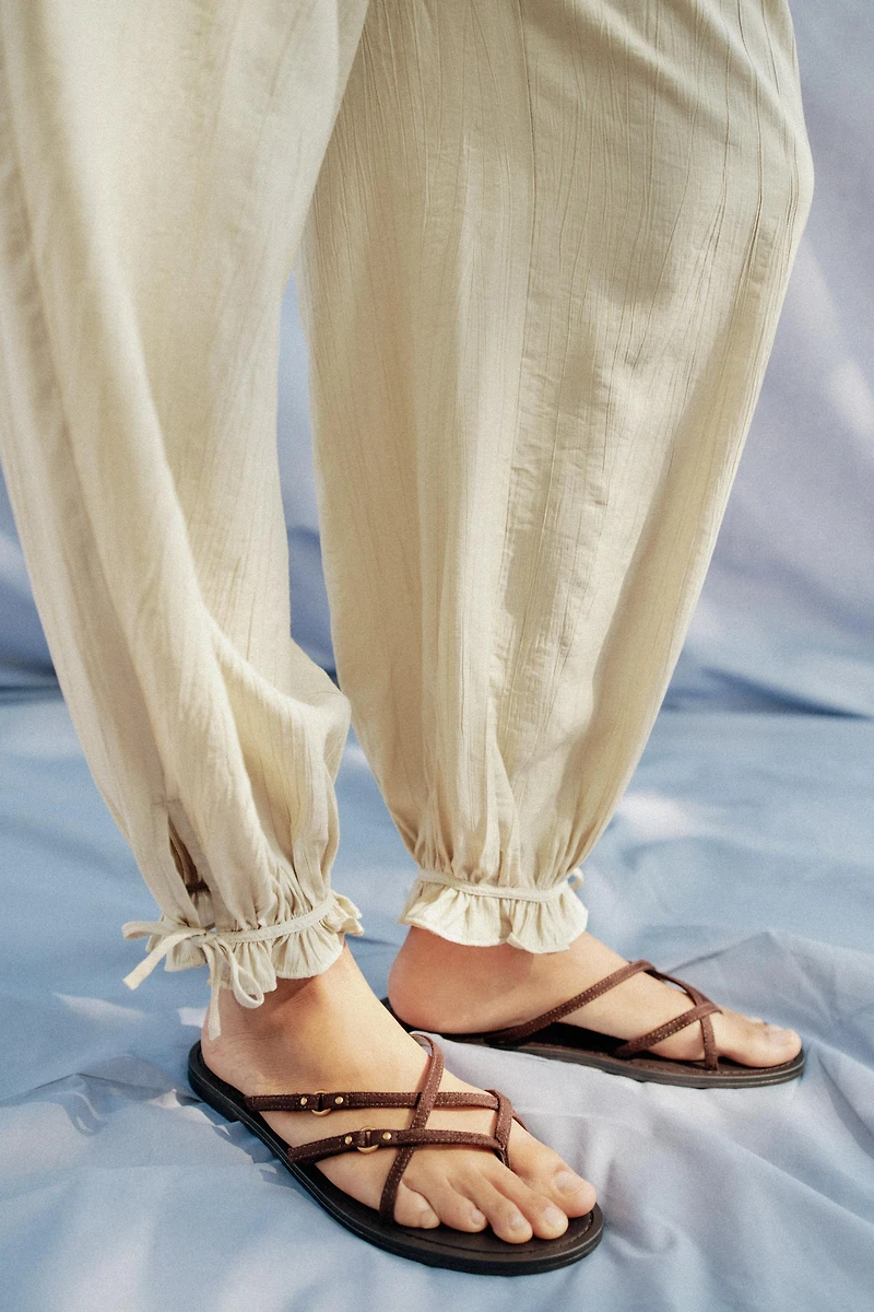 ELASTIC WAIST PANTS