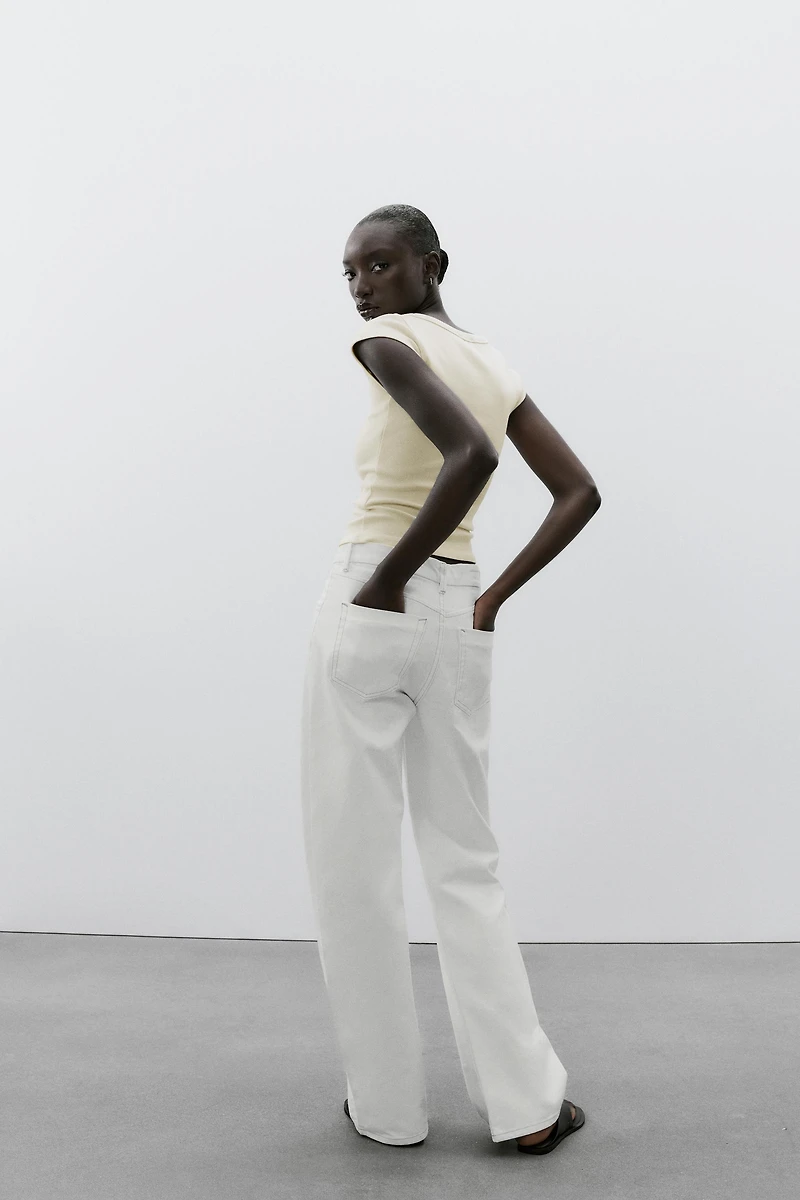 SCOOP NECK TOP