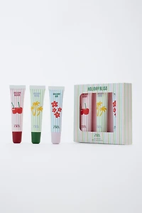 HOLIDAY BLISS LIP GLOSS SET 3 X 10 ML