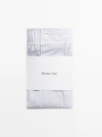 100% cotton striped boxers