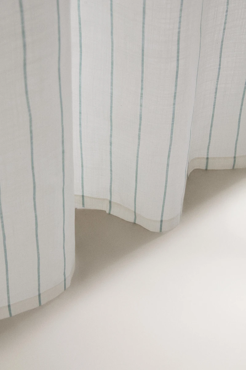 PINSTRIPE SHOWER CURTAIN
