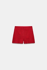 GUIPURE LACE SHORTS
