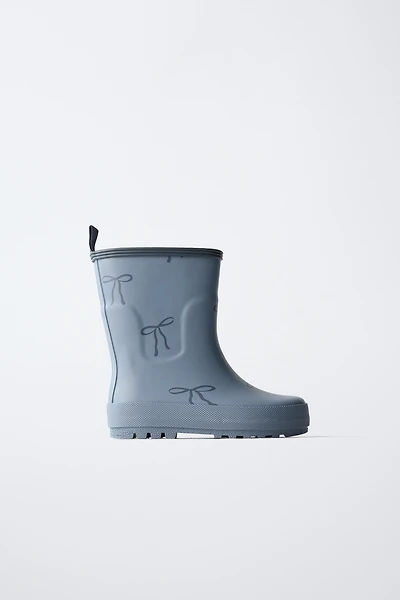 BOW RAIN BOOTS
