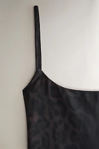 ANIMAL PRINT BEACH SWIMSUIT