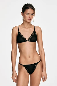 Bralette with lace detail