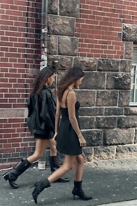 STRAPPY MINI DRESS