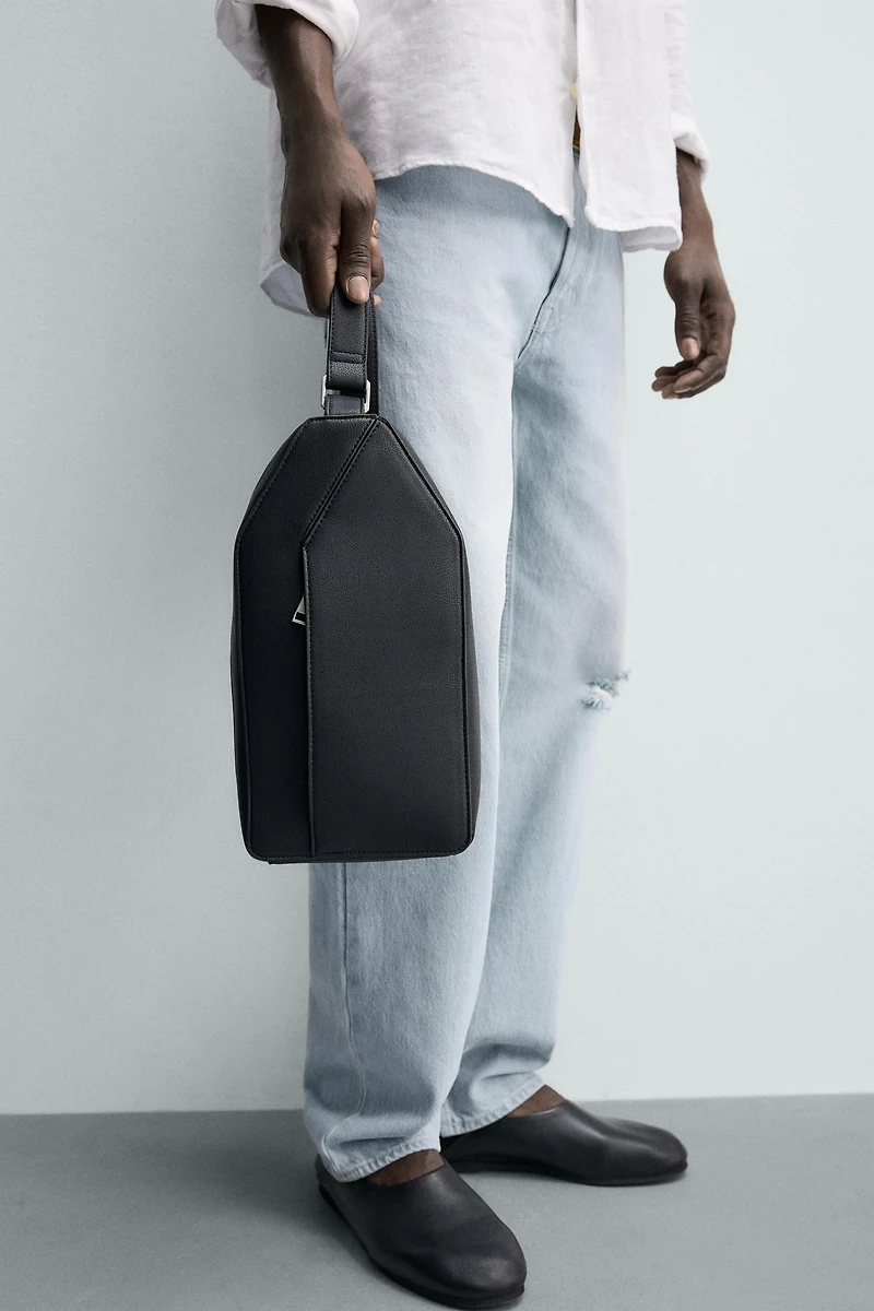 SAC BANDOULIÈRE VERTICAL TEXTURÉ