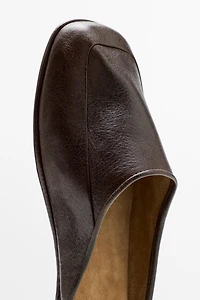 Soft leather mules - STUDIO