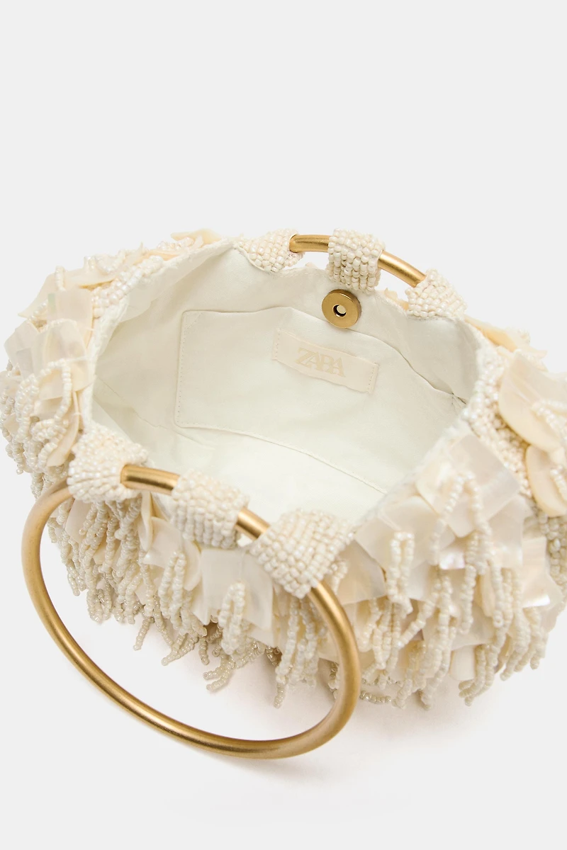 SAC À MAIN EFFET NACRÉ