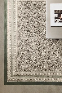 COTTON BLOCK PRINT AREA RUG