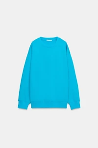BASIC LONG SLEEVE SWEATSHIRT