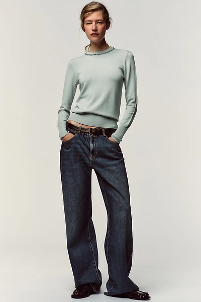 JEWEL KNIT SWEATER