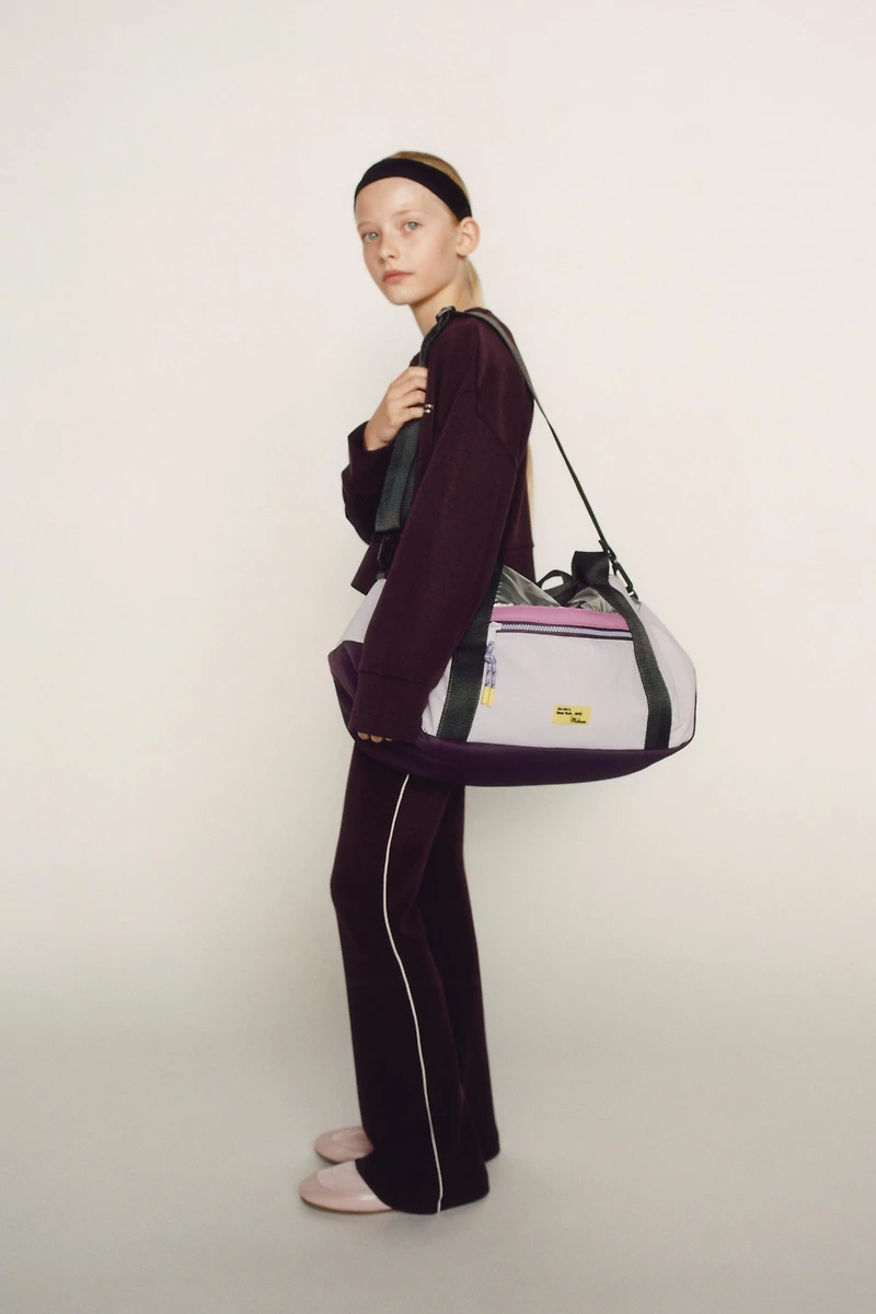 PANTALON FLARE AVEC MODAL LISERÉS CONTRASTE