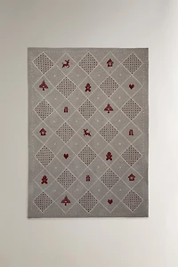 CHRISTMAS CHENILLE BABY BLANKET