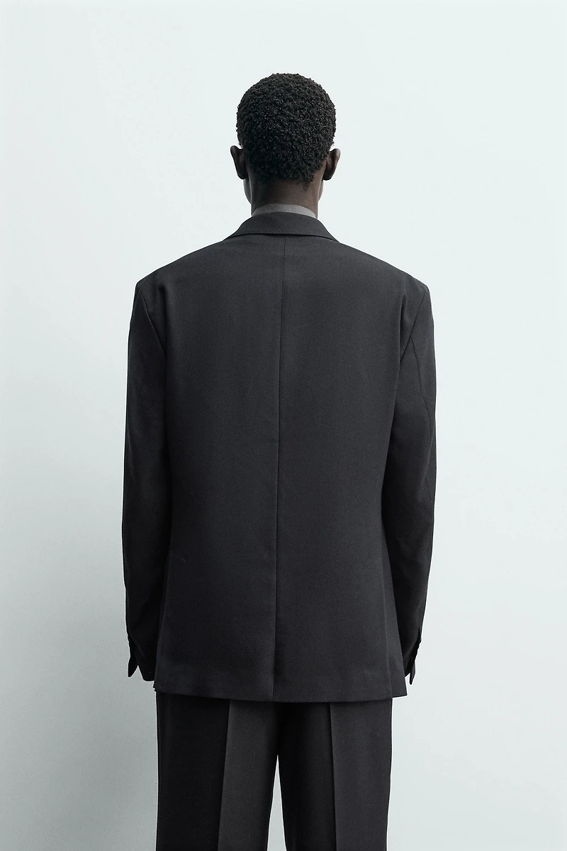 DOUBLE BREASTED SUIT BLAZER