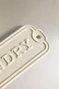 LAUNDRY DECORATIVE PLAQUE