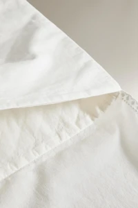 EMBROIDERED COTTON PAJAMA BAG