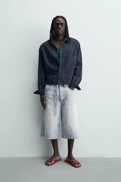 SURCHEMISE EN DENIM LÉGER