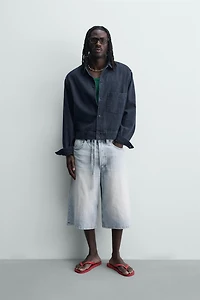 SURCHEMISE EN DENIM LÉGER