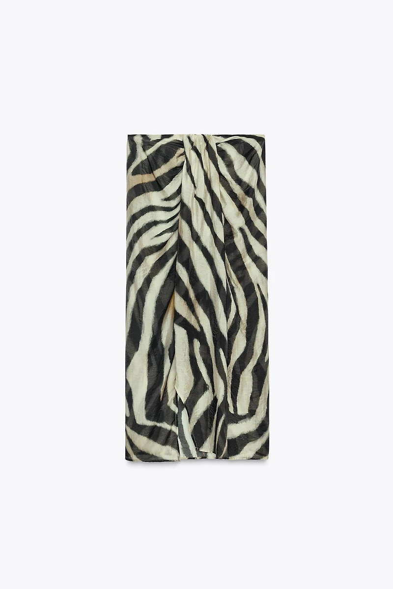 KNOTTED PRINT SARONG