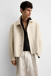BLOUSON BOMBER COUPE DÉCONTRACTÉE