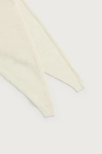 LINEN AND CASHMERE KNIT BANDANA