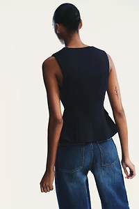 PEPLUM TOP