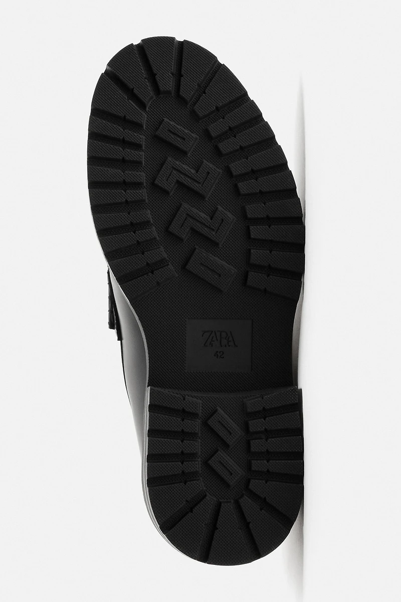 SADDLE FORMAL LOAFERS