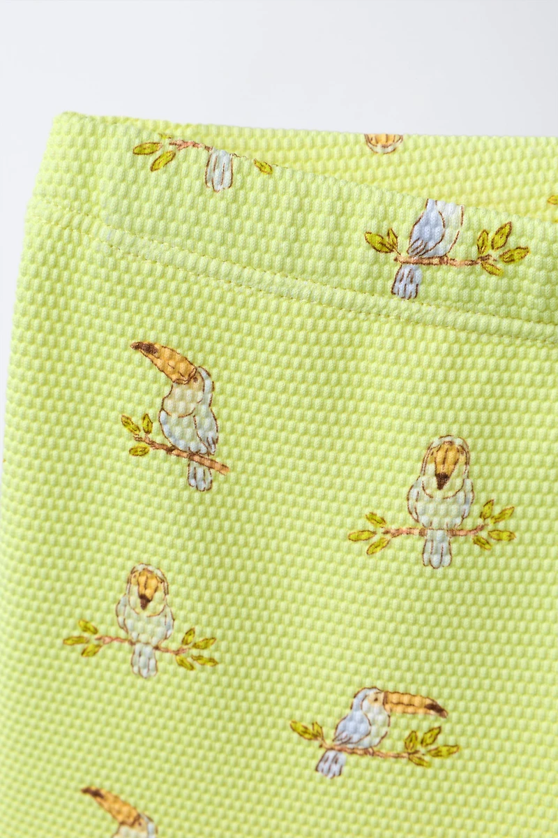 1-6 ANS/ SHORT DE BAIN BÓXER À TOUCANS