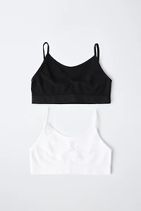 8-14 ANS/ LOT DE DEUX BRASSIÈRES SEAMLESS