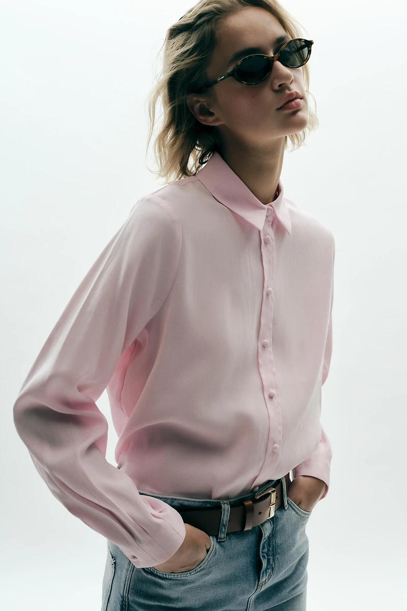 SOFT TOUCH FLOWY SHIRT