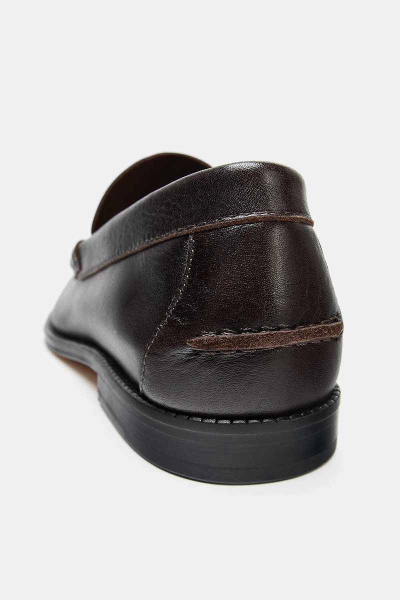 MOCASSINS EN CUIR ÉDITION LIMITÉE
