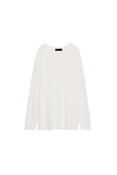 PULL OVERSIZE EN MAILLE FINE