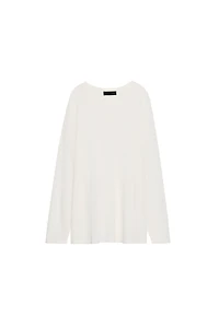 PULL OVERSIZE EN MAILLE FINE