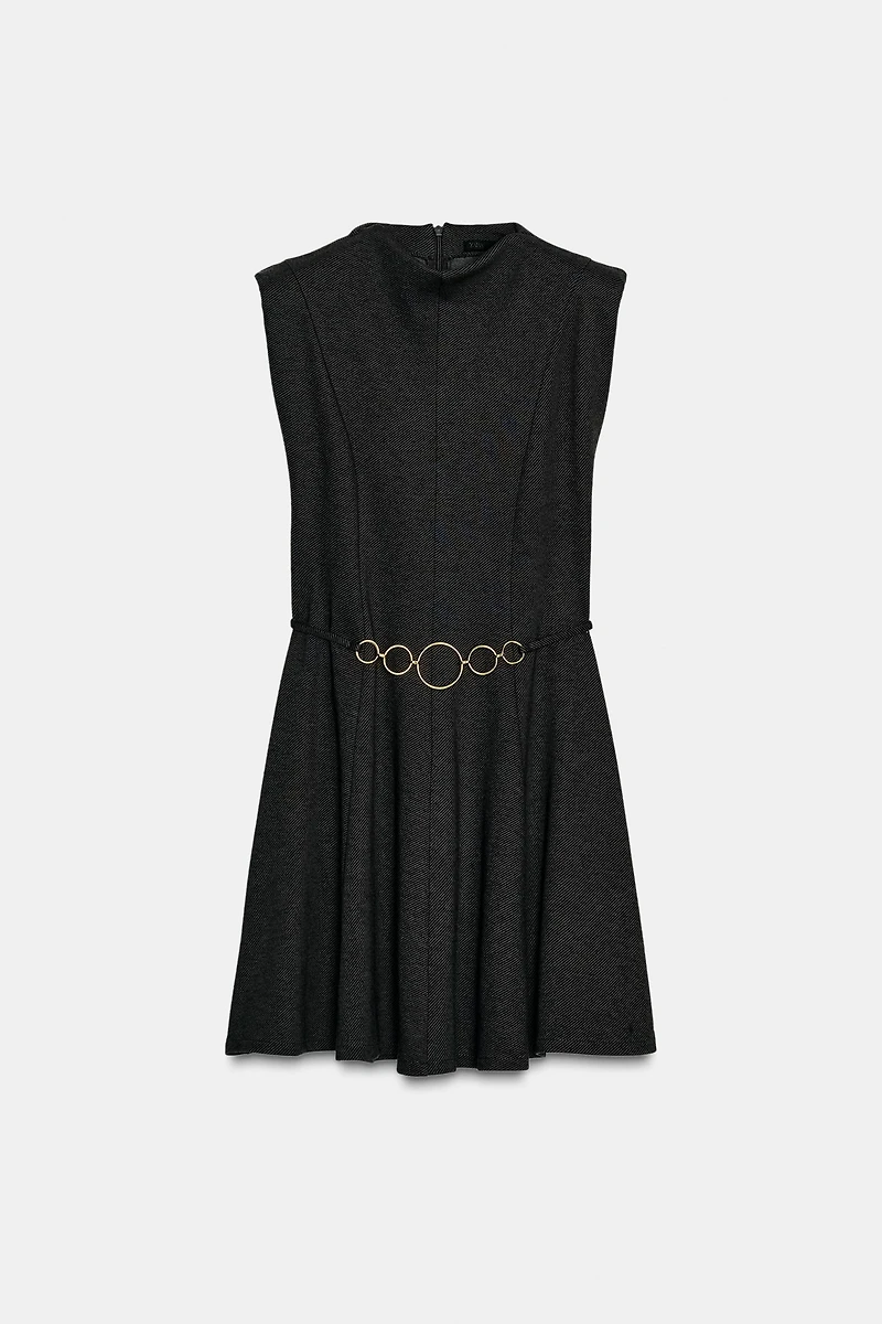 ROBE COURTE EN SERGÉ