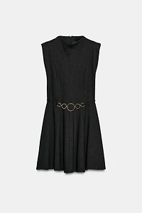 ROBE COURTE EN SERGÉ