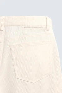PANTALON REGULAR FIT EN VELOURS CÔTELÉ