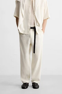 VISCOSE - JUTE PANTS