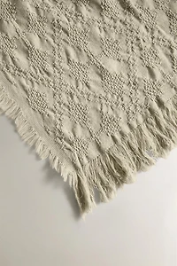 COUVERTURE JACQUARD LOSANGES