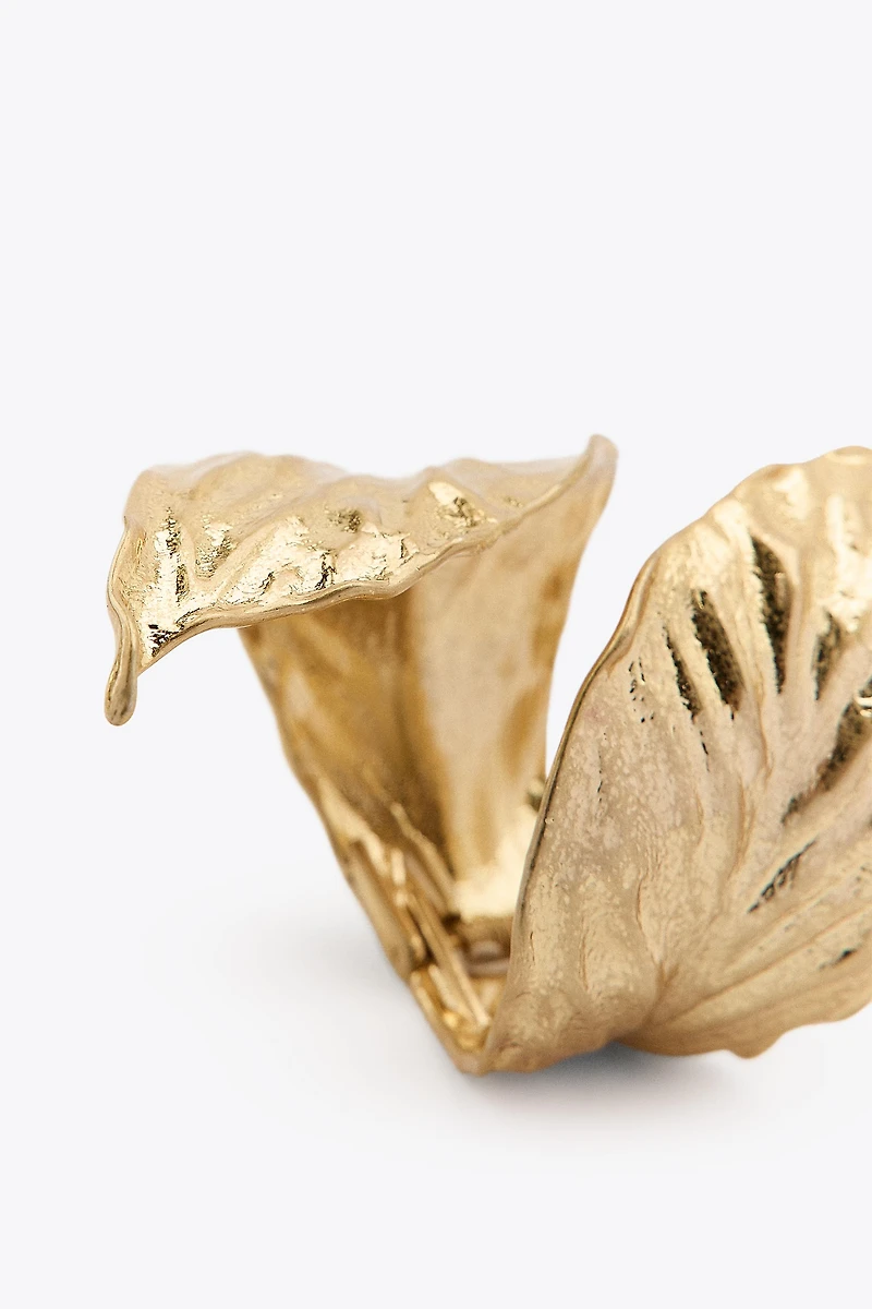 METAL LEAF BRACELET