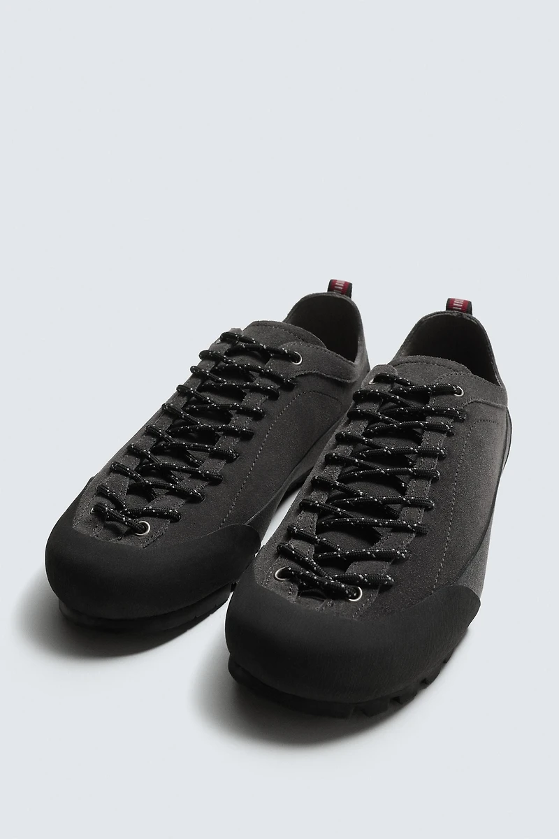 VIBRAM® SOLE LEATHER SNEAKERS AARON LEVINE X ZARA