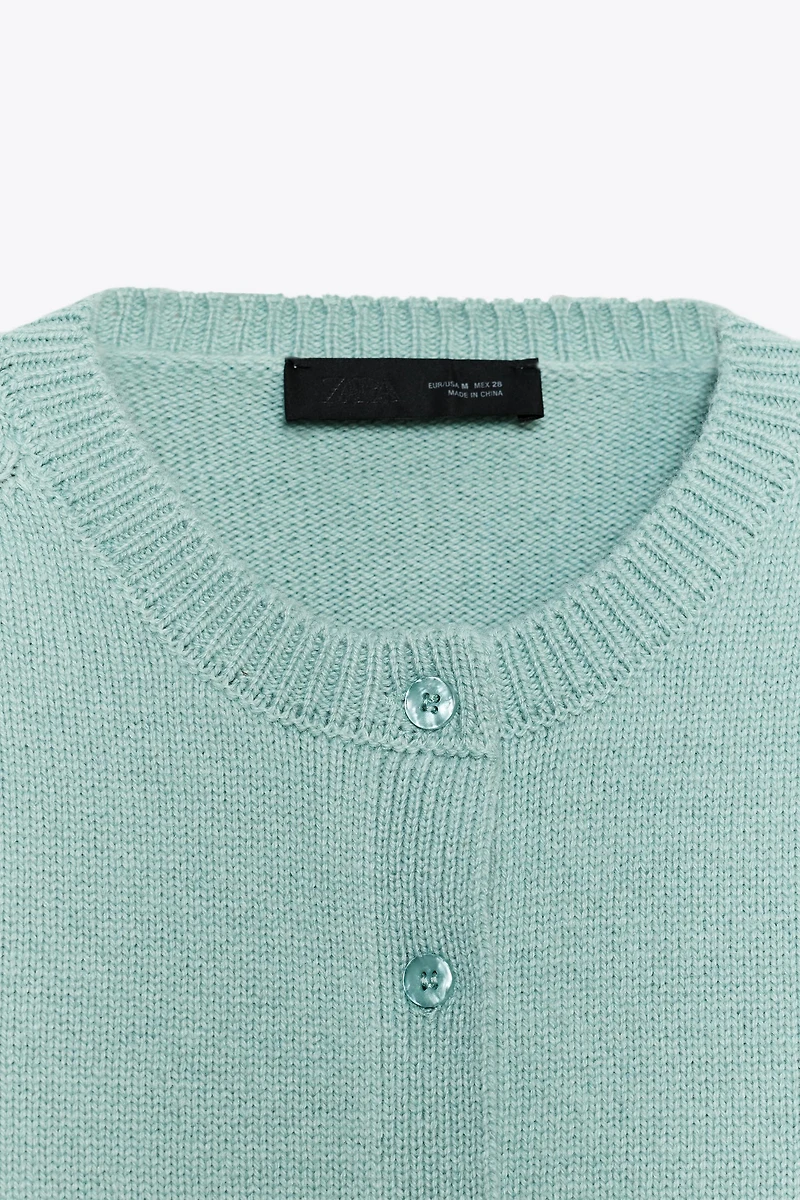 FITTED KNIT JACKET